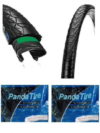 CST 27.5 Jant 27.5x1.75 Bisiklet Dış Lastiği Zırhlı (Telli) C1698N Allround X 2 Adet + Plus Panda İç Lastik Seti