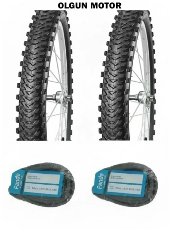 Diamond 26 Jant 26x1.95 Bisiklet Dış Lastiği B1435 X 2 Adet + Panda İç Lastik Seti (2026)