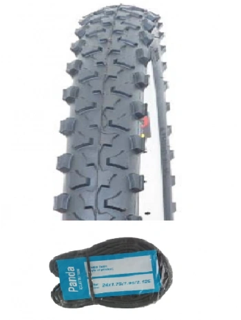 Duranta 24 Jant 24x1.90 D2413 Bisiklet Dış Lastiği + Panda İç Lastik Seti