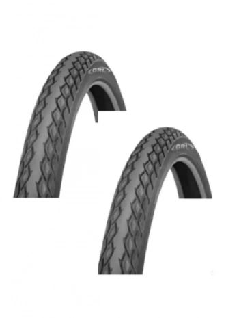 GRL 28 Jant 28x1.40 (700x35C) (37-622) 1 mm Zırhlı Reflektörlü 7041 Bisiklet Dış Lastiği X 2 Adet