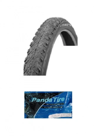 GRL 28 Jant 28x1.50 (700x38) (40-622) 1 mm Zırhlı Beyaz Yanak 1171 Bisiklet Dış Lastiği + Plus Panda İç Lastik Seti