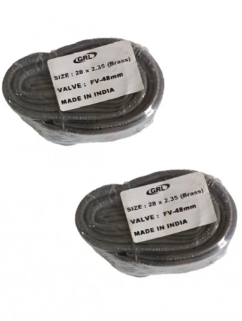 GRL 28x2.35 (58-622) FV 48 mm İnce Sibop Bisiklet İç Lastiği X 2 Adet