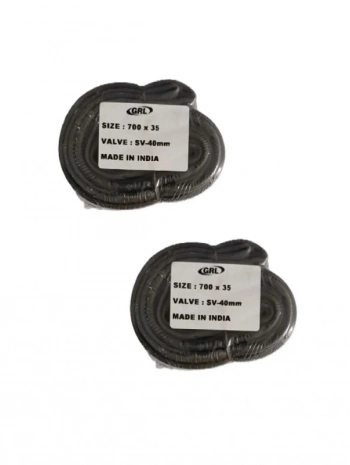 GRL 700x35 (28x1.5/8x1.3/8) FV 40 mm İnce Sibop Bisiklet İç Lastiği X 2 Adet