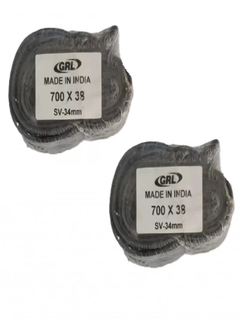 GRL 700x38 (28x1.50) FV 34 mm İnce Sibop Bisiklet İç Lastiği X 2 Adet