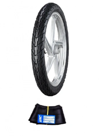 IRC 17 Jant 2.25-17 Tube Type (İç Lastikli) NF-29 Motosiklet Dış Lastiği + IRC 2.25/2.50-17 İç Lastik Seti