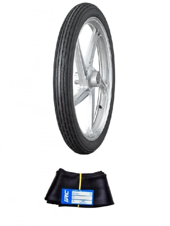 IRC 17 Jant 2.25-17 Tube Type (İç Lastikli) NF-7 Motosiklet Dış Lastiği + IRC 2.25/2.50-17 İç Lastik Seti