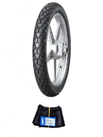 IRC 17 Jant 2.75-17 Tube Type (İç Lastikli) MB-79 Motosiklet Dış Lastiği + IRC 2.75/3.00-17 İç Lastik Seti