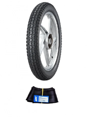 IRC 17 Jant 3.00-17 Tube Type (İç Lastikli) NR-1 Motosiklet Dış Lastiği + IRC 2.75/3.00-17 İç Lastik Seti