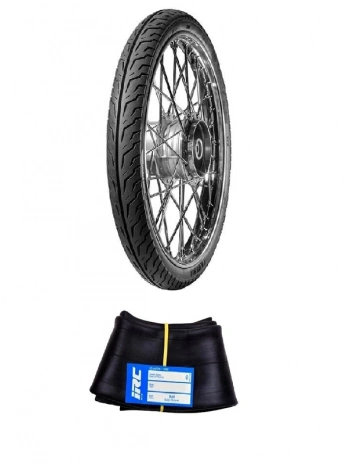 IRC 17 Jant 50/100-17 Tube Type (İç Lastikli) MB-37 Motosiklet Dış Lastiği + IRC 2.00-17 İç Lastik Seti
