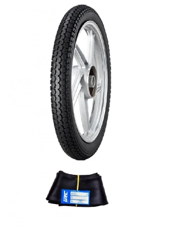 IRC 18 Jant 2.50-18 Tube Type (İç Lastikli) F (Ön) NR-7 Motosiklet Dış Lastiği + IRC 2.25/2.50-18 İç Lastik Seti