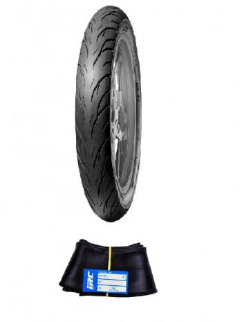 IRC 18 Jant 3.00-18 Tube Type (İç Lastikli) MB-34 Motosiklet Dış Lastiği + IRC 2.75/3.00-18 İç Lastik Seti