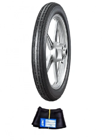 IRC 18 Jant 3.00-18 Tube Type (İç Lastikli) NF-2 Motosiklet Dış Lastiği + IRC 2.75/3.00-18 İç Lastik Seti