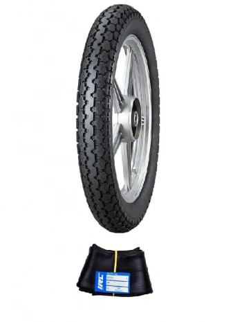 IRC 18 Jant 3.25-18 Tube Type (İç Lastikli) NR-2 Motosiklet Dış Lastiği + IRC 3.25/3.50-18 İç Lastik Seti