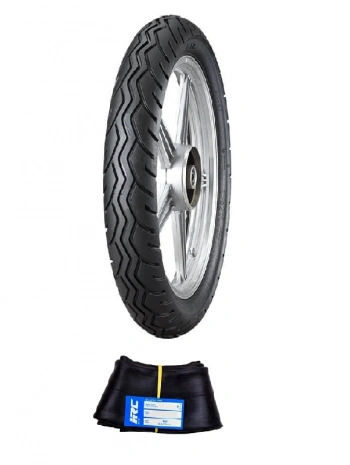IRC 18 Jant 90/90-18 Tube Type (İç Lastikli) NR-48 Motosiklet Dış Lastiği + IRC 2.75/3.00-18 İç Lastik Seti