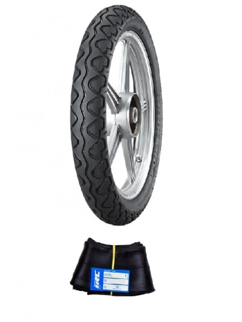 IRC 18 Jant 90/90-18 Tube Type (İç Lastikli) R (Arka) NR-25 Motosiklet Dış Lastiği + IRC 2.75/3.00-18 İç Lastik Seti