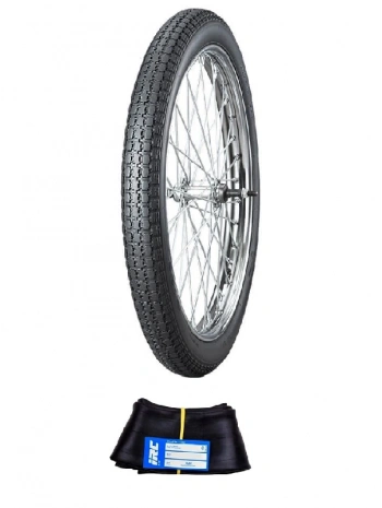 IRC 19 Jant 2.50-19 Tube Type (İç Lastikli) NR-14 Motosiklet Dış Lastiği + IRC 2.25/2.50-19 İç Lastik Seti