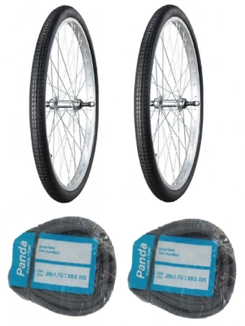 IRC 26 Jant 26x1.75 NDA Bisiklet Dış Lastiği X 2 Adet + Panda İç Lastik Seti