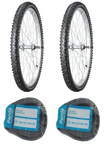 IRC 26 Jant 26x1.95 MB-51 Bisiklet Dış Lastiği X 2 Adet+ Panda İç Lastik Seti