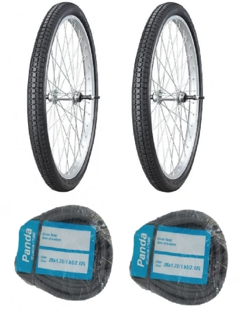 IRC 26 Jant 26x2.00 NDA-2 Bisiklet Dış Lastiği X 2 Adet + Panda İç Lastik Seti