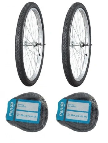 IRC 26 Jant 26x2.00 NDA-3 Bisiklet Dış Lastiği X 2 Adet + Panda İç Lastik Seti