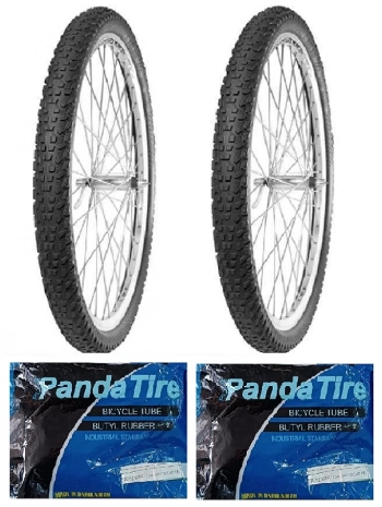 IRC 27.5 Jant 27.5x2.10 Dark Side Bisiklet Dış Lastiği X 2 Adet + Plus Panda İç Lastik Seti