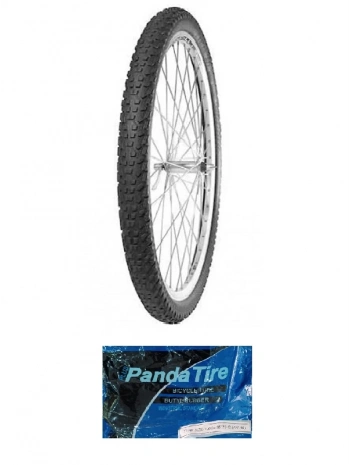 IRC 28 Jant 700x38 B-37 Bisiklet Dış Lastiği + Plus Panda İç Lastik Seti