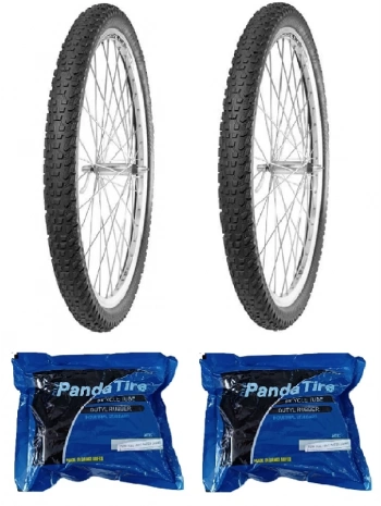 IRC 29 Jant 29x2.20 Dark Side Bisiklet Dış Lastiği X 2 Adet + Plus Panda İç Lastik Seti