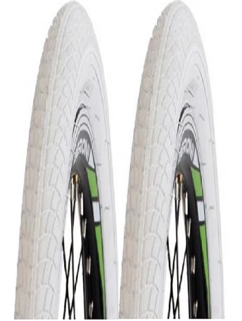 Meghna 12 Jant 12 x 12 ½ x 2 ¼ P1023 Bisiklet Dış Lastiği Beyaz X 2 Adet