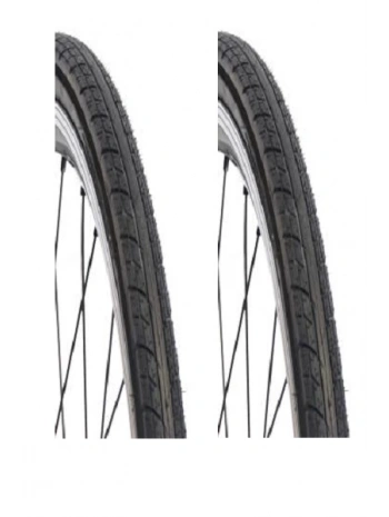 Meghna 28 Jant 700x35C (28x1.5/8x1.3/8) M2742 Zırhlı Ve Reflektörlü Bisiklet Dış Lastiği Siyah X 2 Adet