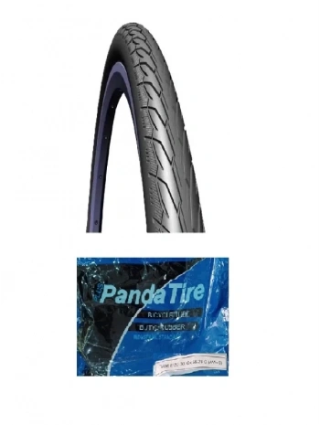 Mitas 28 Jant 28x1.60 (700x40C) (42-622) Hook Antipunctre V69 (Patlamaya Dirençli) + Plus Panda İç Lastik Seti