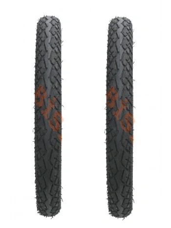 Motto 14 Jant 14x2.50 Tubeless (Dublex) E-City Elektrikli Bisiklet Dış Lastiği Siyah X 2 Adet