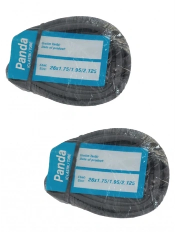 Panda 26 Jant 26x1.75 - 26x2.125 Bisiklet İç Lastiği AV 40 mm Motor Sibop X 2 Adet