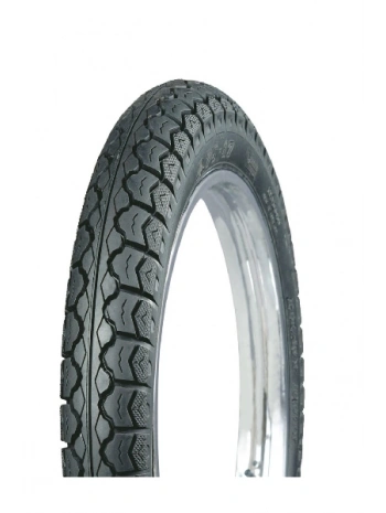 PK 17 Jant 2.75x17 Tube Type (İç Lastikli) 6PR (6 Kat) Classic Motosiklet Dış Lastiği Siyah