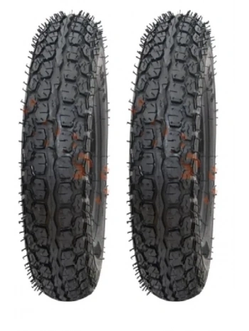 PK 8 Jant 4.00x8 Tube Type (İç Lastikli) E-501 Elektrikli Römork Dış Lastiği Siyah X 2 Adet