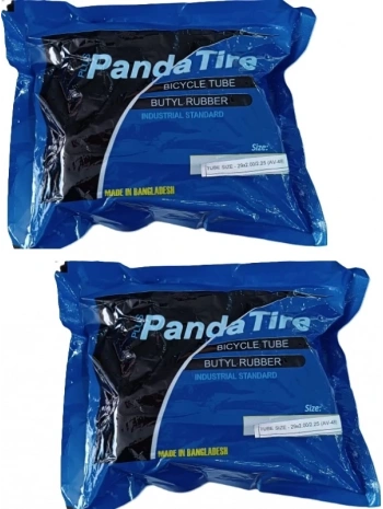 Plus Panda 29 Jant 29x2.00 - 29x2.25 Bisiklet İç Lastiği AV 48 mm Motor Sibop X 2 Adet