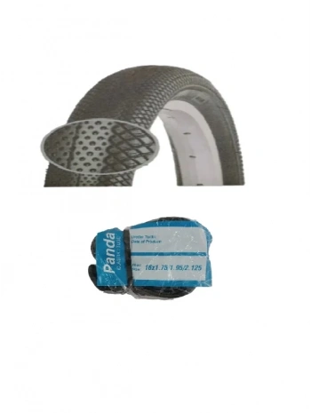 RFL 16 Jant 16x2.00 (50-305) Bisiklet Dış Lastiği D1605 + Panda İç Lastik Seti