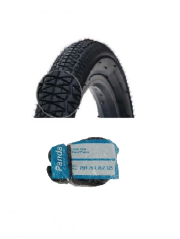 RFL 20 Jant 20x2.125 (57-406) BMX Akrobasi Bisiklet Dış Lastiği D2071 + Panda İç Lastik Seti