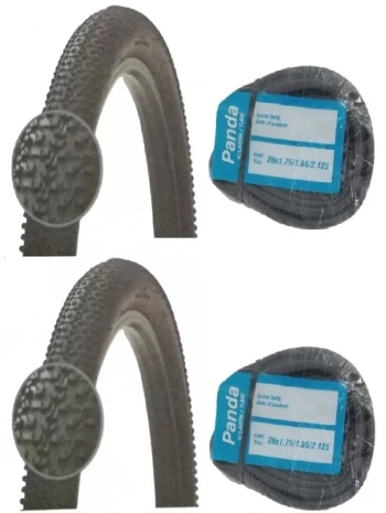 RFL 26 Jant 26x2.125 (56-559) Bisiklet Dış Lastiği D2655 X 2 Adet + Panda İç Lastik Seti