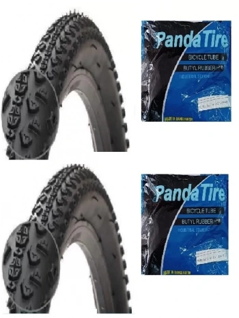 RFL 27 Jant 27,5x2.10 (54-584) Bisiklet Dış Lastiği D27568 X 2 Adet + Plus Panda İç Lastik Seti