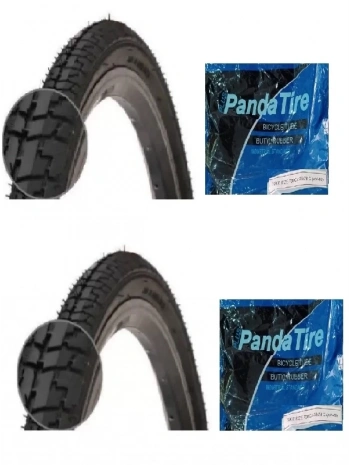 RFL 28 Jant 700x35C (37-622) (28x1.5/8x1.3/8) Bisiklet Dış Lastiği D2727 X 2 Adet + Plus Panda İç Lastik Seti