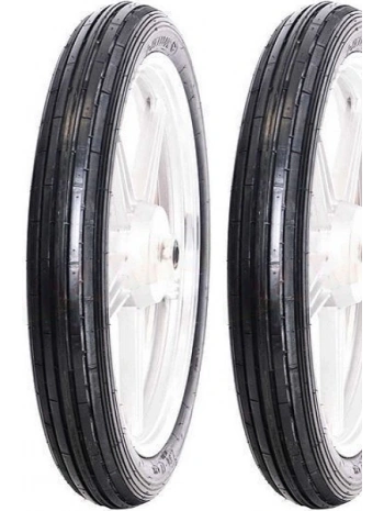 Swallow 17 Jant 2.50x17 Tube Type (İç Lastikli) 6PR (6 Kat) Neo Tech Motosiklet Dış Lastiği Siyah X 2 Adet