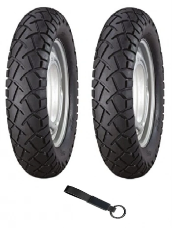 Diamond 90/90-12 MB80 X 2 Adet (2026) TVS JUPİTER Ön ve Arka Lastik Seti + Olgun Motor Anahtarlık