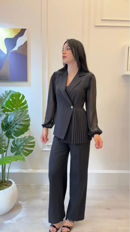 SHIN Pilise Detaylı Blazer