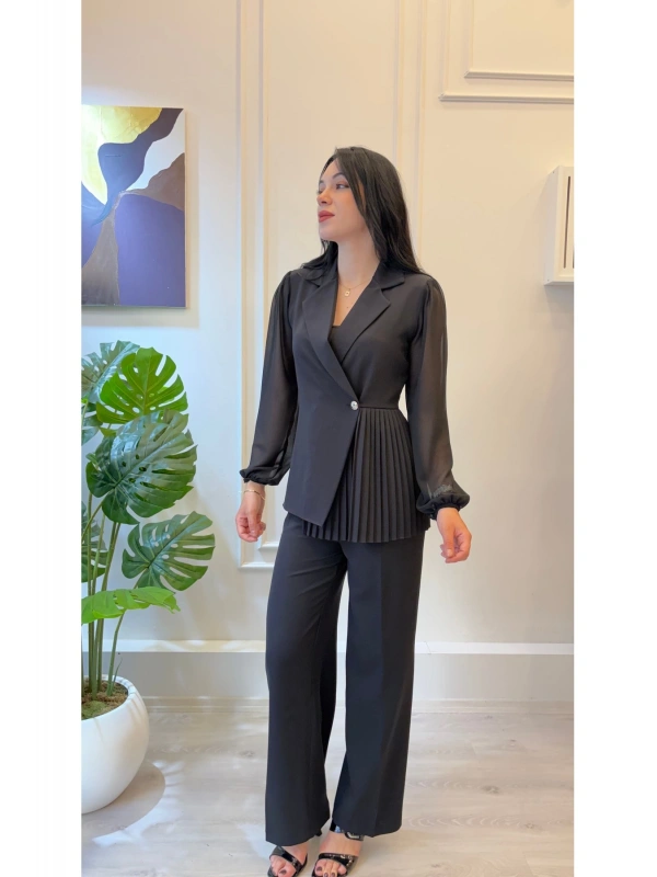 SHIN Pilise Detaylı Blazer