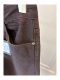 SHIN Kahverengi Wide Leg Jean