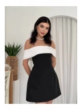 Madonna Yaka Mini Elbise