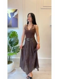SHIN Dantel Detaylı Askılı Bodysuit