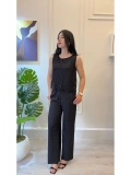 SHIN Astarlı Dantel Atlet Bluz