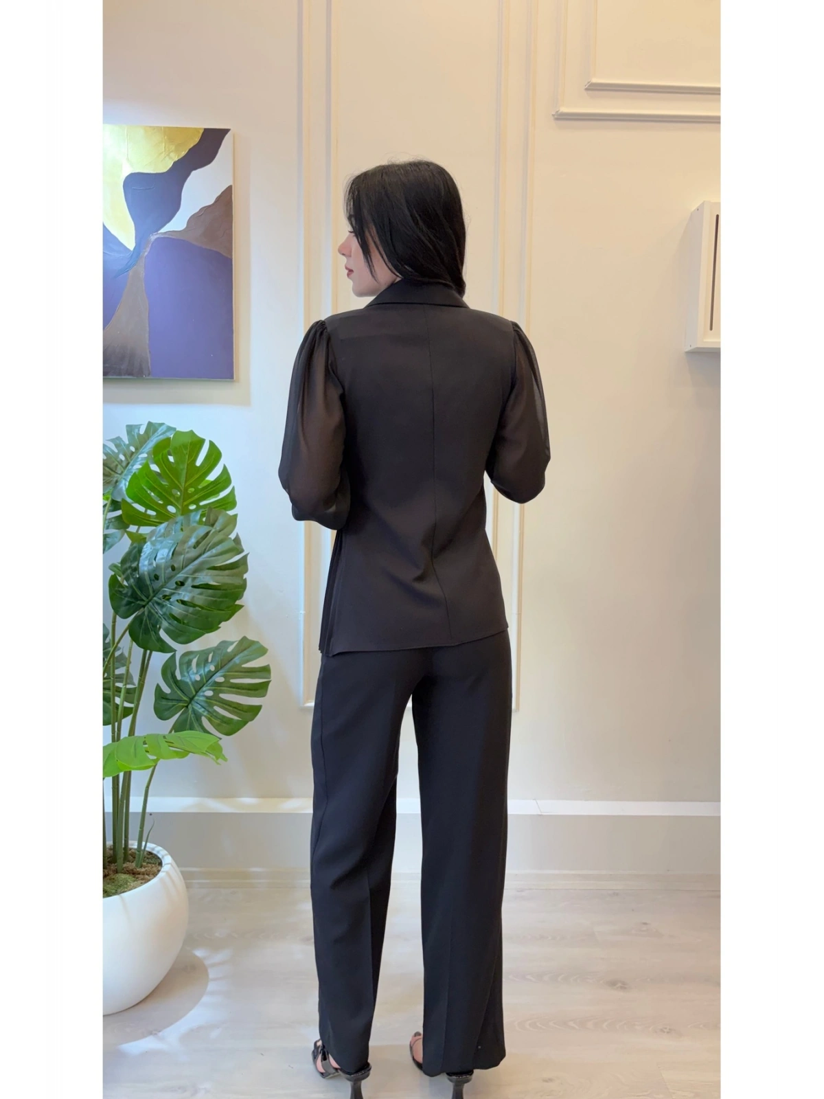 SHIN Pilise Detaylı Blazer
