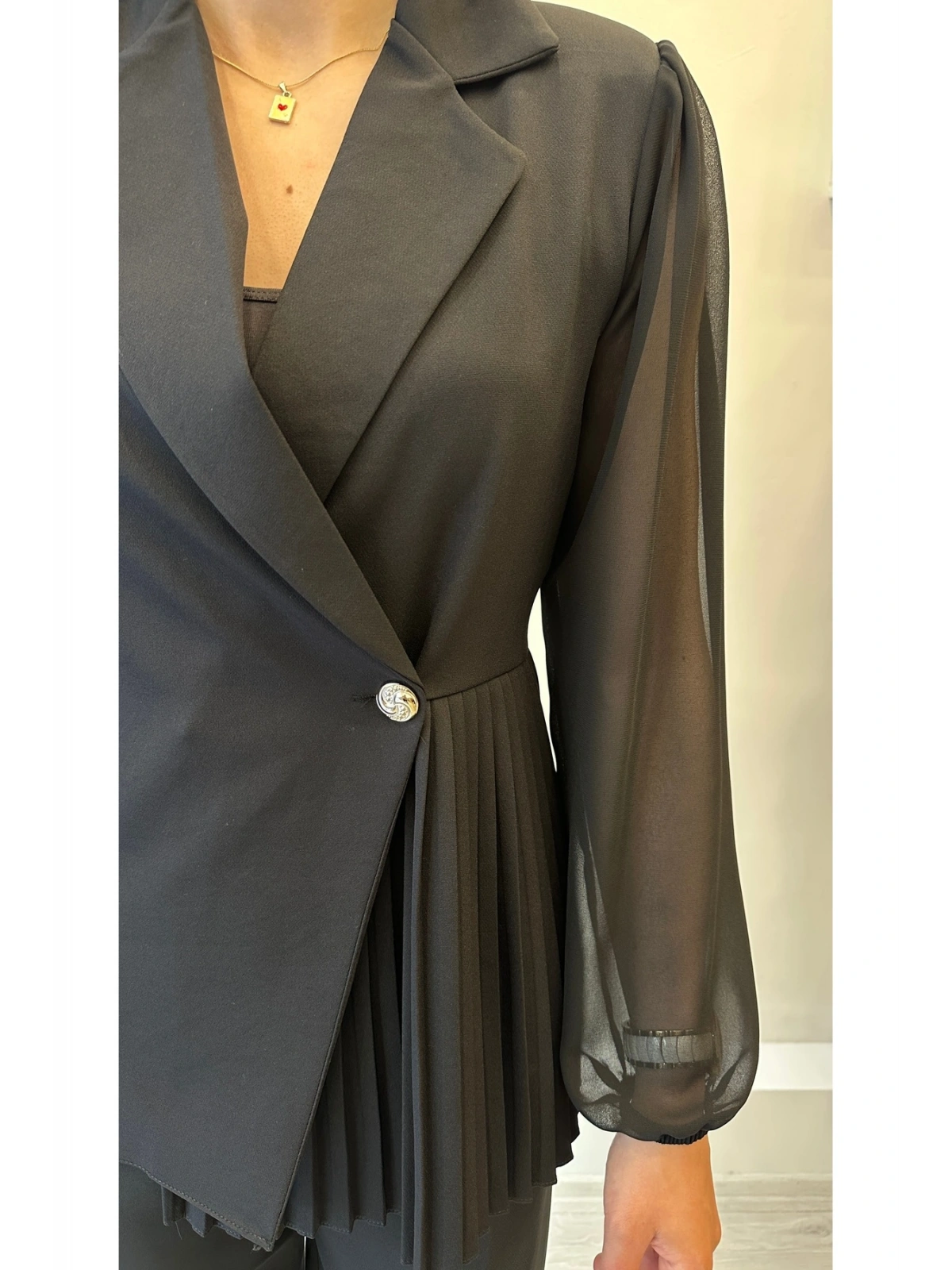 SHIN Pilise Detaylı Blazer